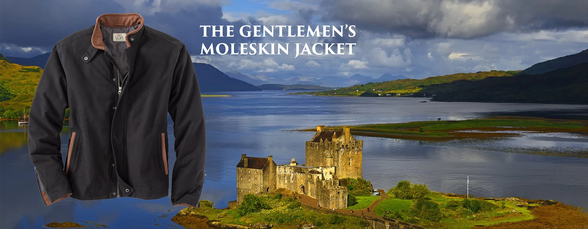 gentlemen's moleskin jacket